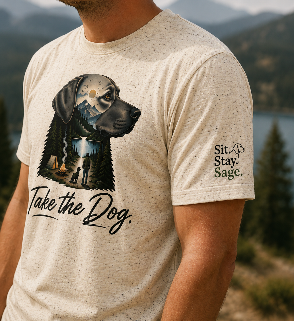 Take the Dog Adventure Tee