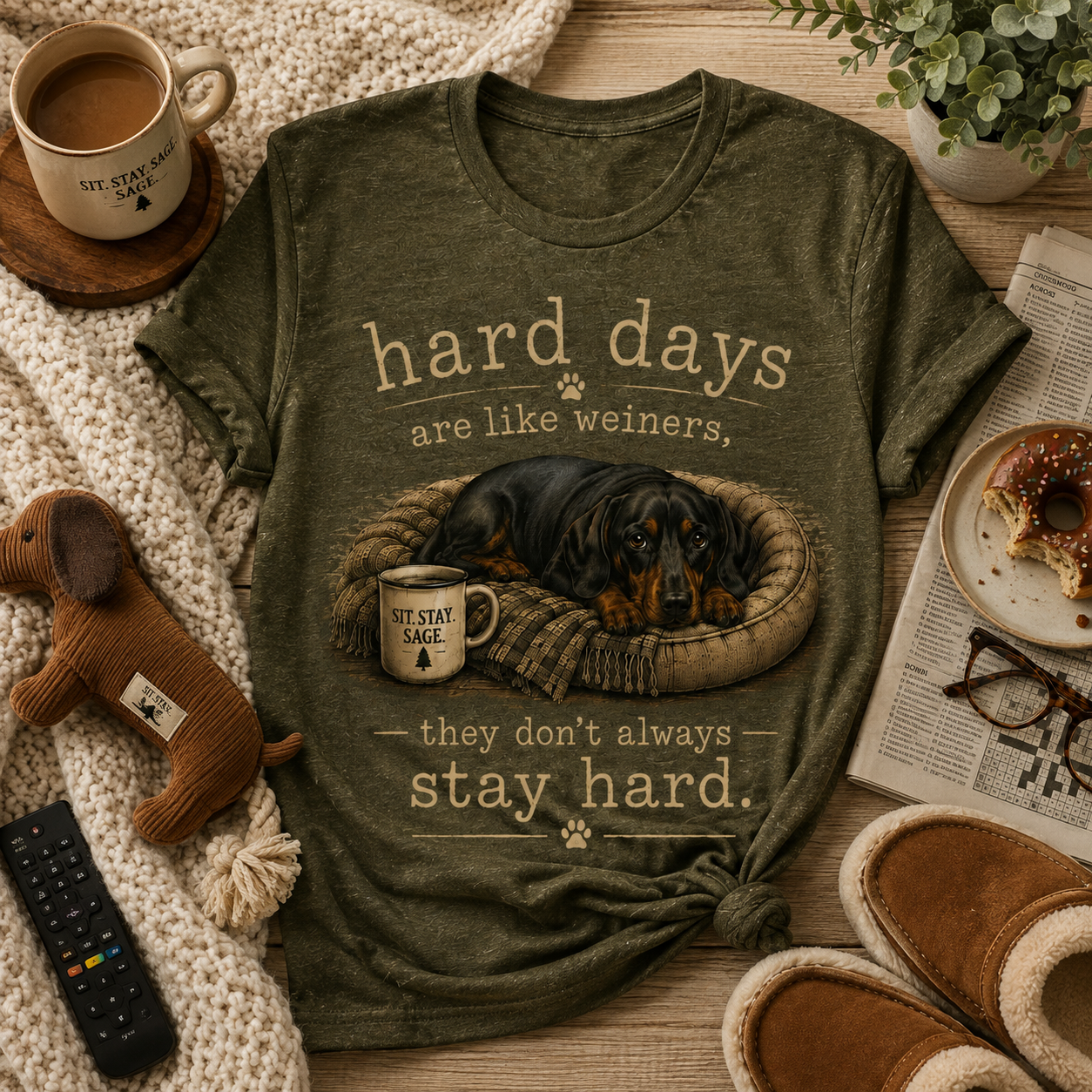 Some days are rough. Good thing they don't last forever. Women's Relaxed T-Shirt
